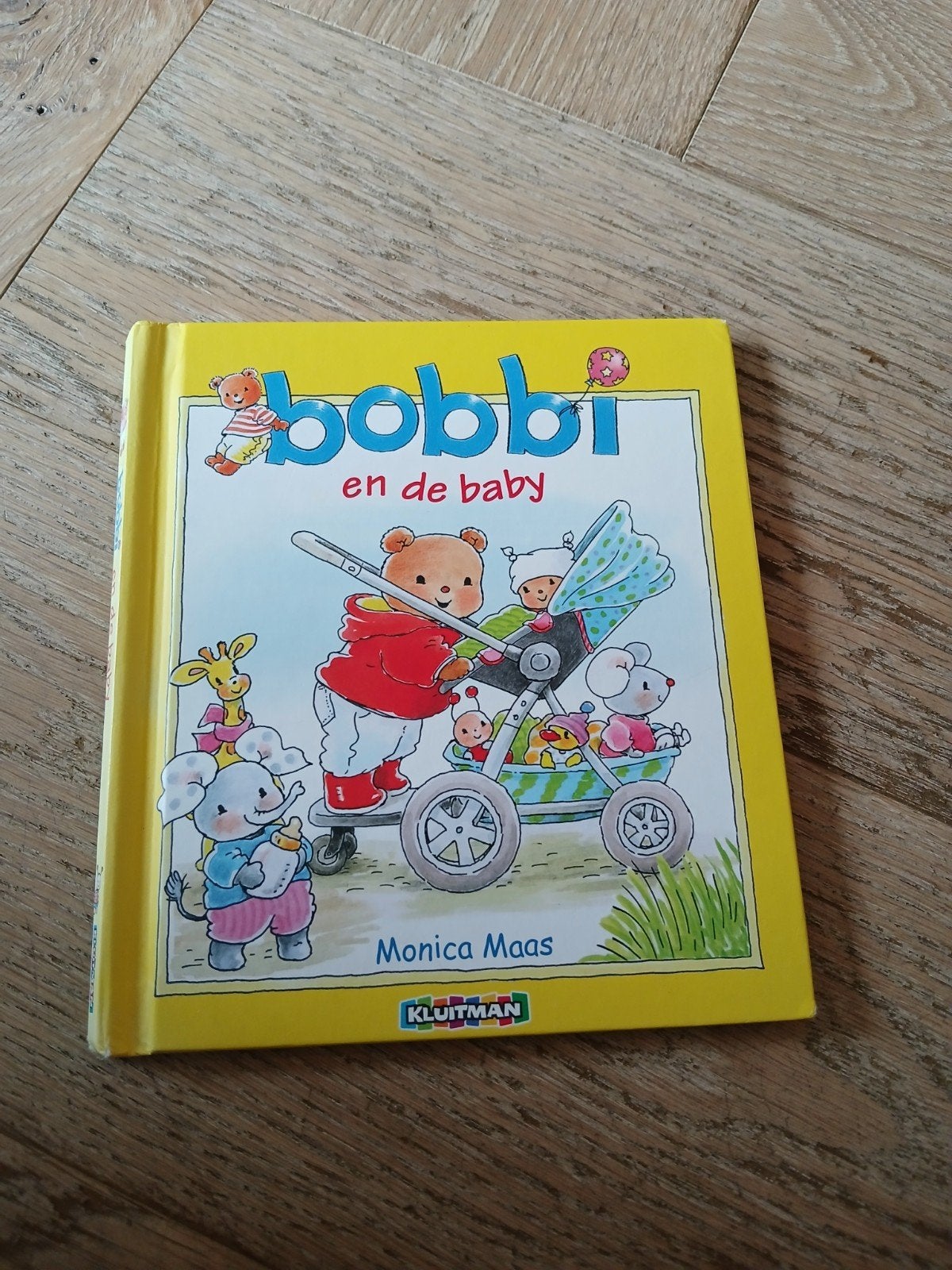 Bobbi en de baby - Monica Maas (Prentenboek), Ophalen of Verzenden, Gelezen, Monica Maas, 2 tot 3 jaar