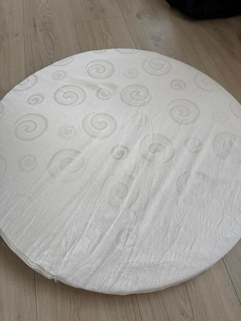 Rond boxmatras voor babybox - Zo goed als nieuw, Kinderen en Baby's, Boxen, Ophalen, Zo goed als nieuw, Rond