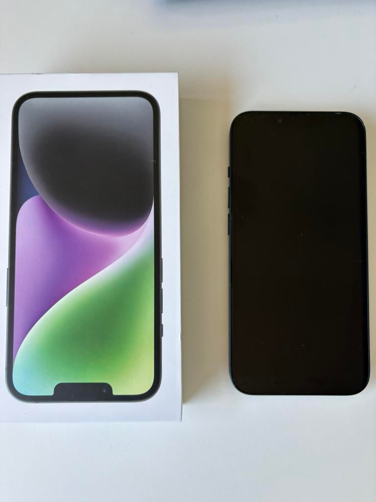 Iphone 14 - 128GB - Zwart, Ophalen, 128 GB, Zwart, Zo goed als nieuw