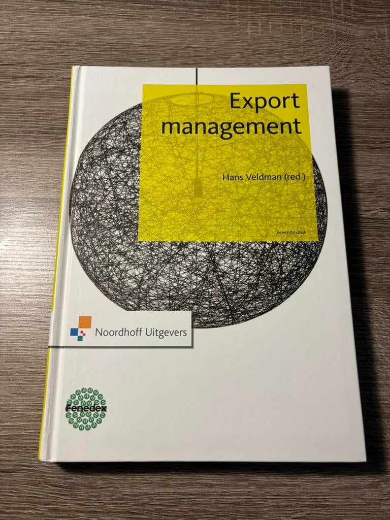 Hans Veldman - Exportmanagement, Boeken, Ophalen of Verzenden, Zo goed als nieuw, Management