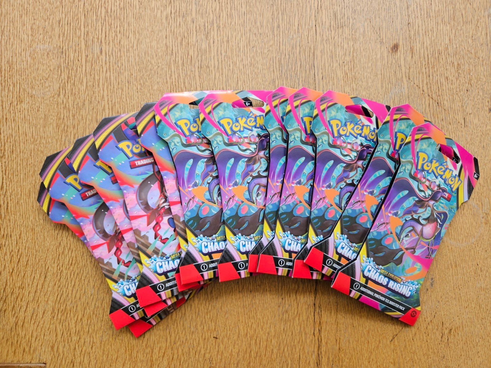 Pokemon Chaos Rising Sleeved booster pack, Ophalen of Verzenden, Nieuw, Booster