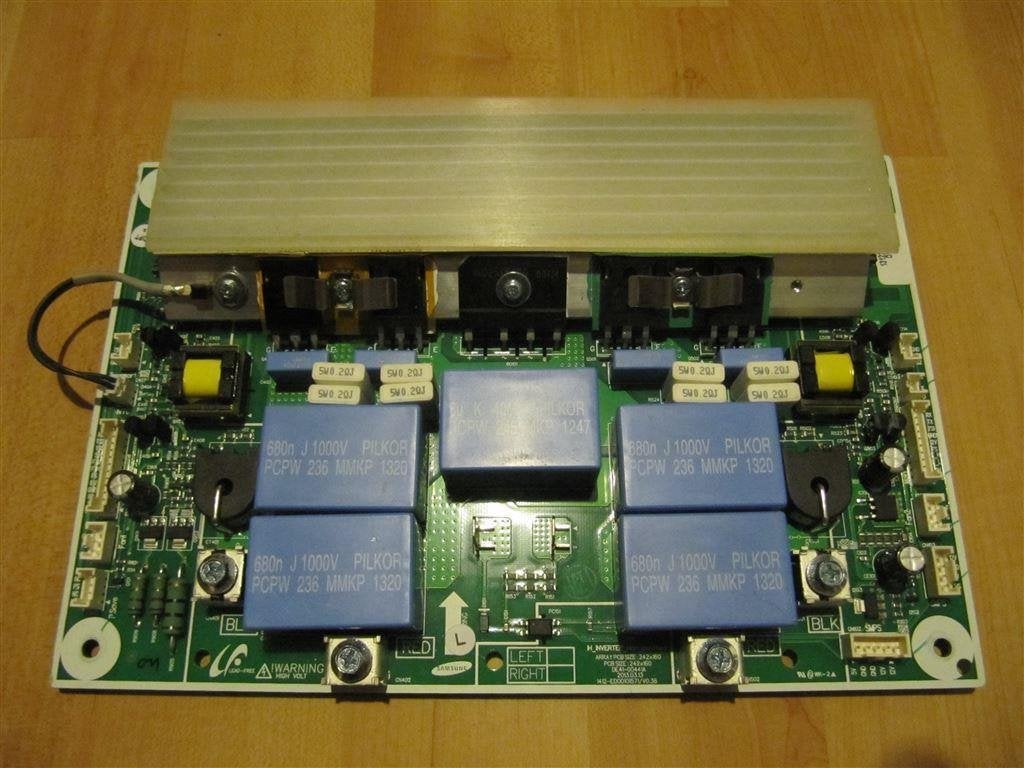 Power PCB inductie kookplaat Samsung DE92-03552A, Ophalen of Verzenden, Zo goed als nieuw