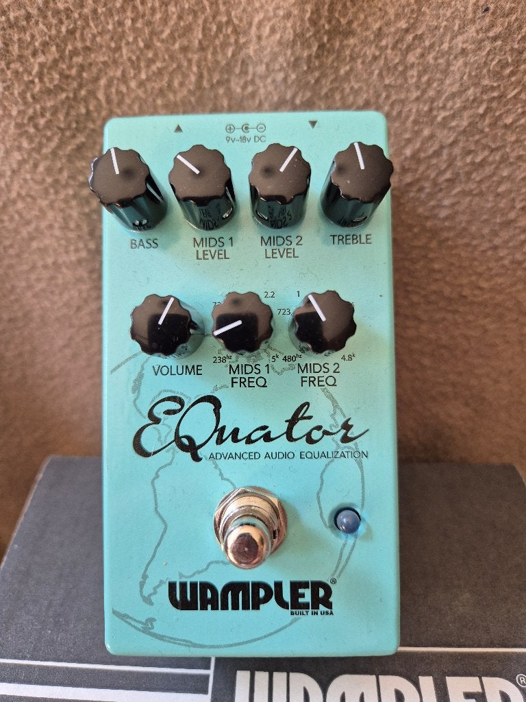 Wampler EQuator - in nieuwstaat, Muziek en Instrumenten, Effecten, Ophalen of Verzenden, Zo goed als nieuw, Equalizer