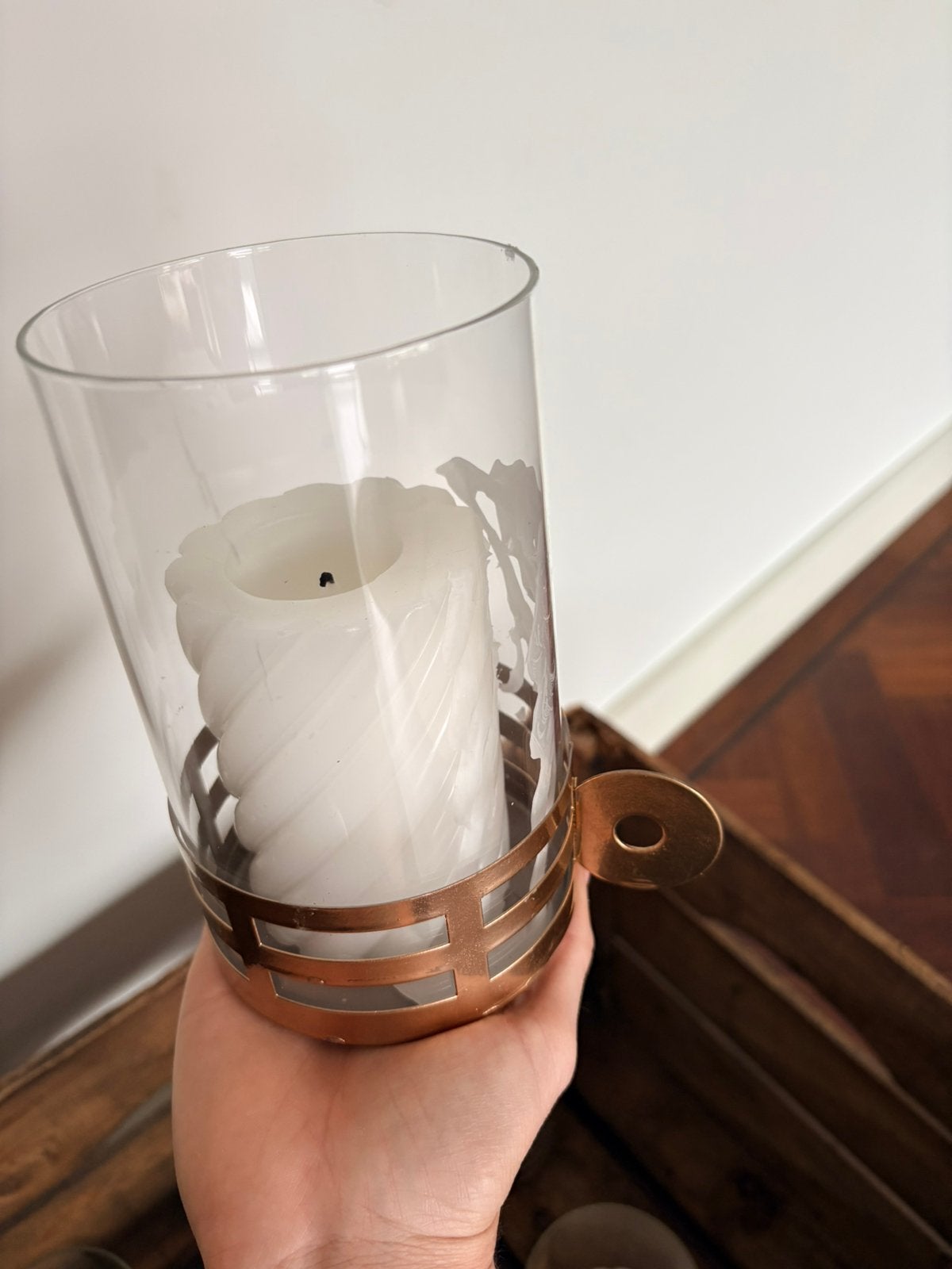 11 kandelaars incl. Kaarsen > bruiloft decoratie, Ophalen of Verzenden, Zo goed als nieuw, Overige materialen, Minder dan 25 cm