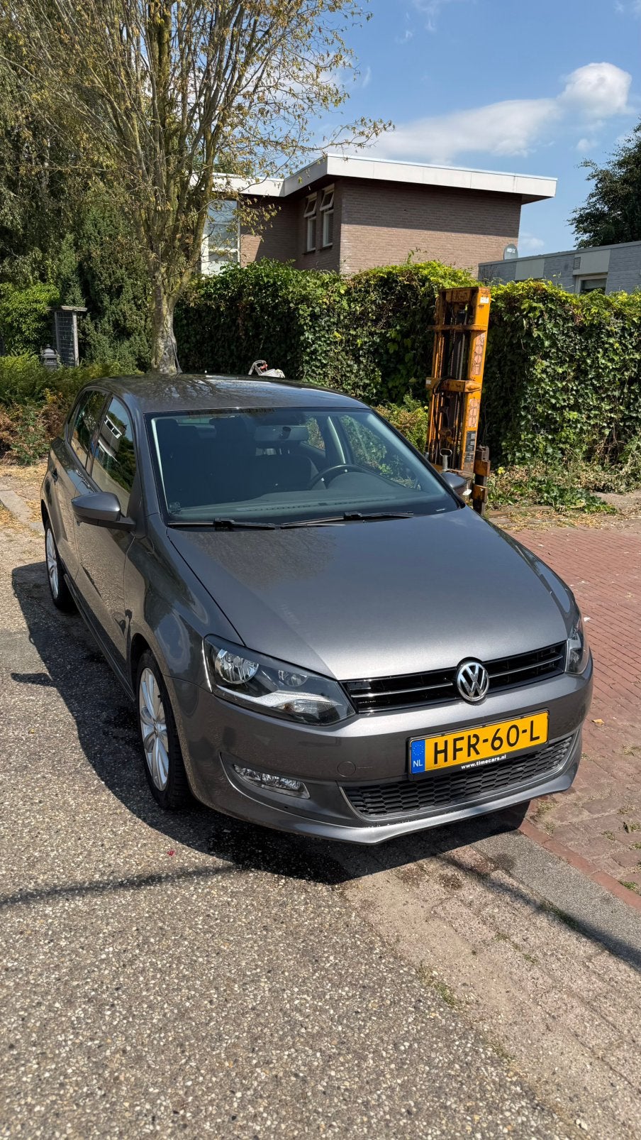 Volkswagen Polo 1.4 16V FSI 63KW 2012 Grijs, Auto's, Volkswagen, Voorwielaandrijving, 970 kg, 4 cilinders, Handgeschakeld