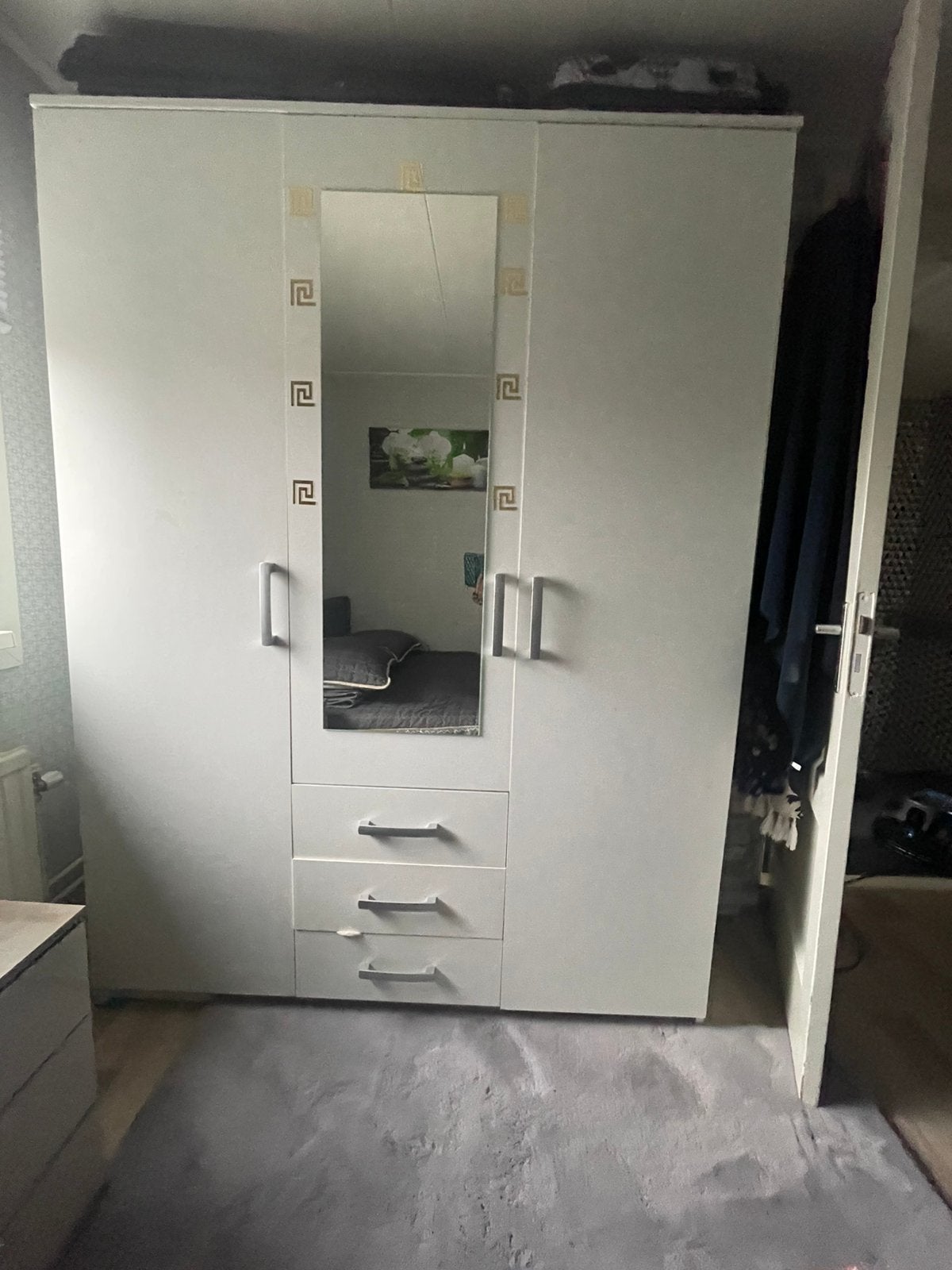 kledingkast, Huis en Inrichting, Kasten | Kledingkasten, Ophalen of Verzenden, Gebruikt, 25 tot 50 cm, 150 tot 200 cm