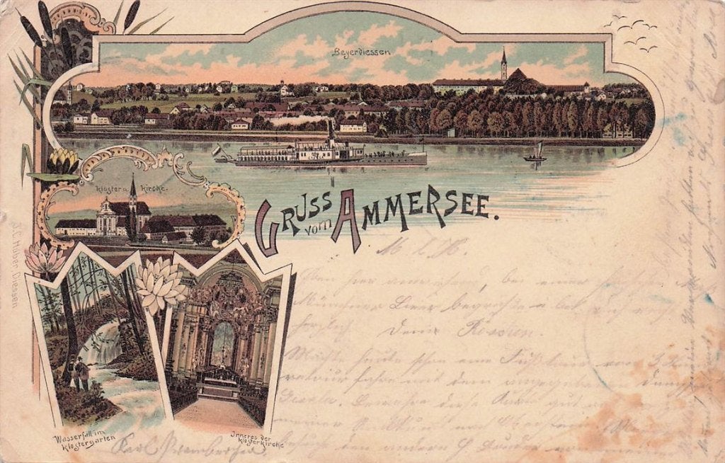 702-162-009 Ammersee, Verzenden, Voor 1920, Duitsland