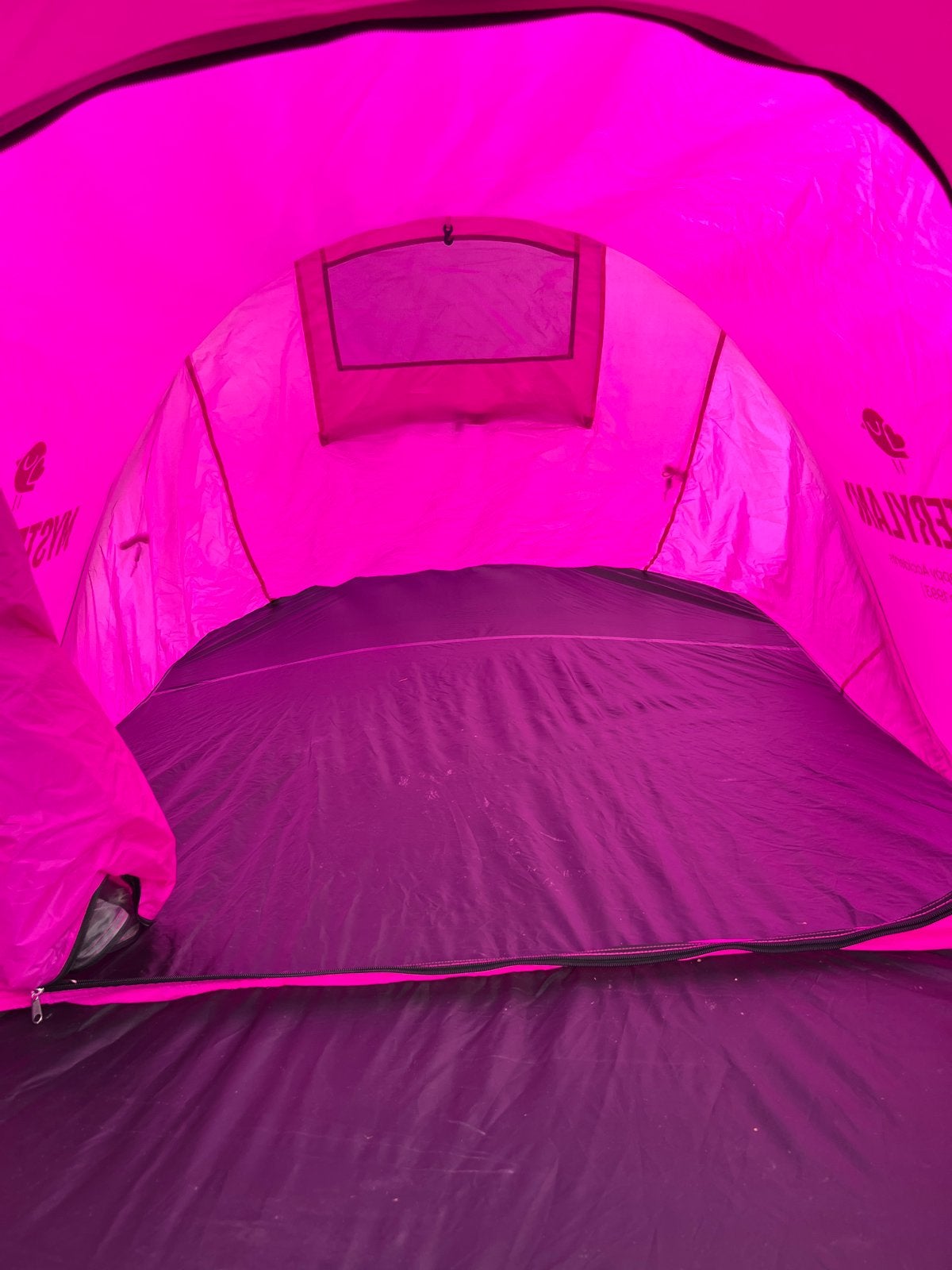 Roze Mysteryland pop-up tent - Zo goed als nieuw, Caravans en Kamperen, Ophalen, Zo goed als nieuw, Tot en met 2