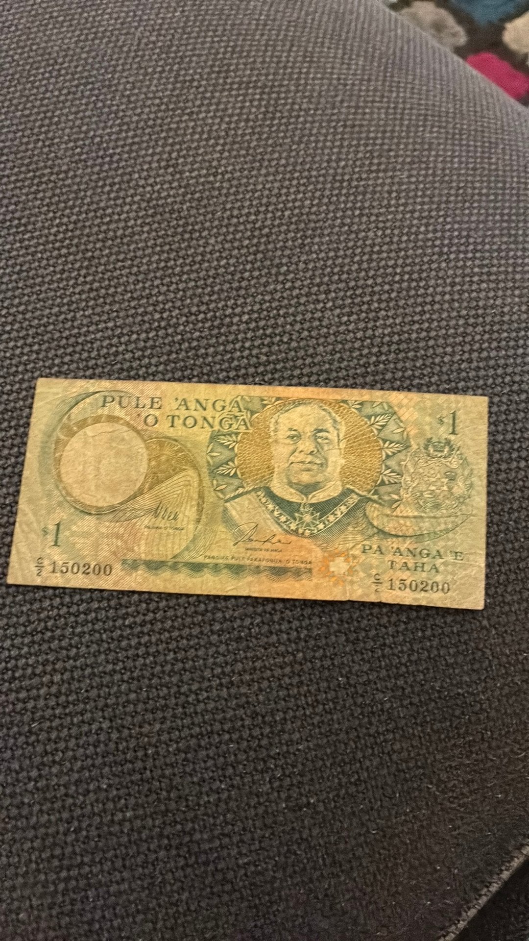 Tonga 1 panga, Ophalen of Verzenden