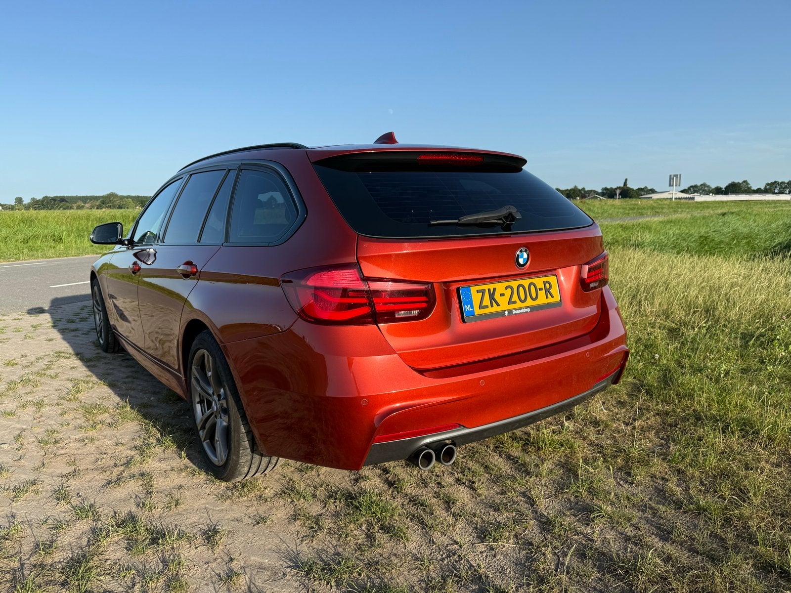 BMW 3-Serie 320i M-Sport 184pk Xdrive Aut 2019, 1998 cc, 1800 kg, Zwart, Stationwagon