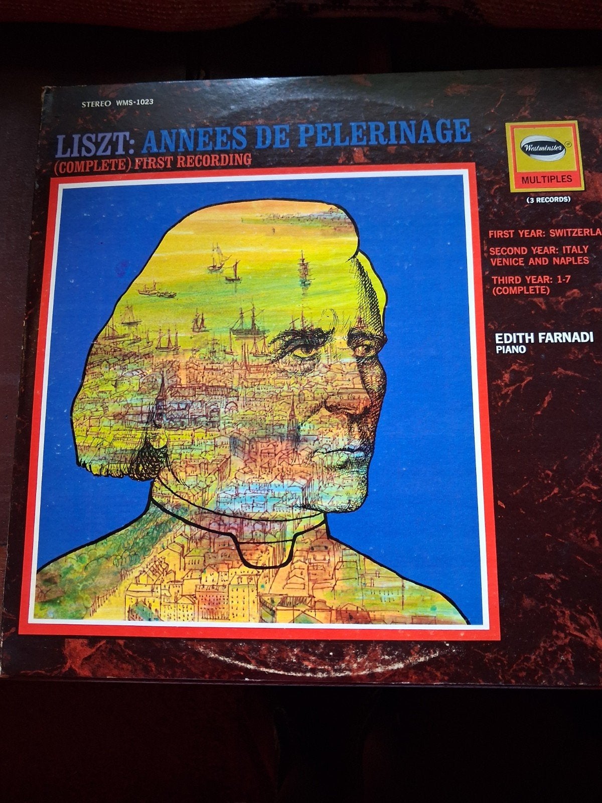 Liszt: Années de Pèlerinage (Complete) - Edith Farnadi, Gebruikt, Boxset, Overige componisten, Ophalen of Verzenden