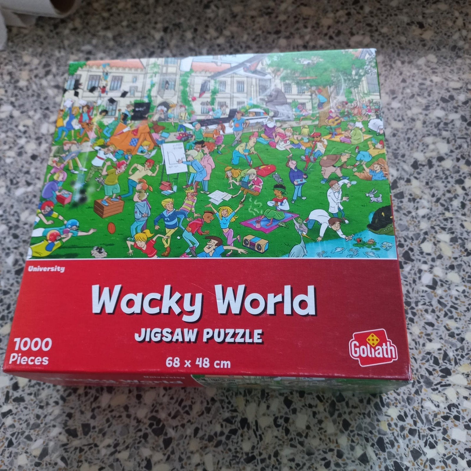 Puzzel puzzle 1000 stukjes, Ophalen of Verzenden, 500 t/m 1500 stukjes, Zo goed als nieuw