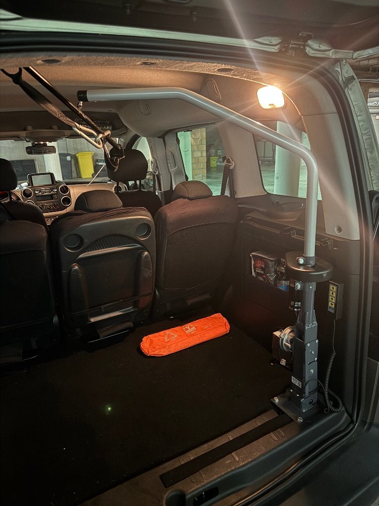 Kofferlift, Auto diversen, Ophalen