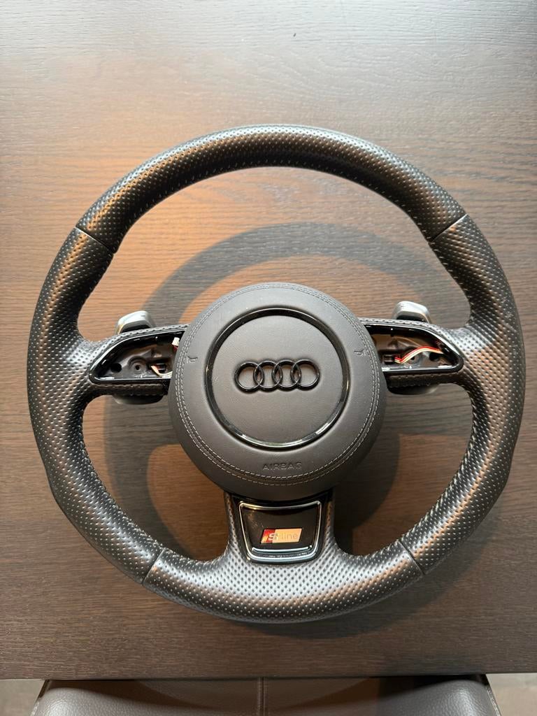 Audi A6/A7 C7 Stuurwiel met Airbag - S-Line, Ophalen of Verzenden, Gebruikt, Audi