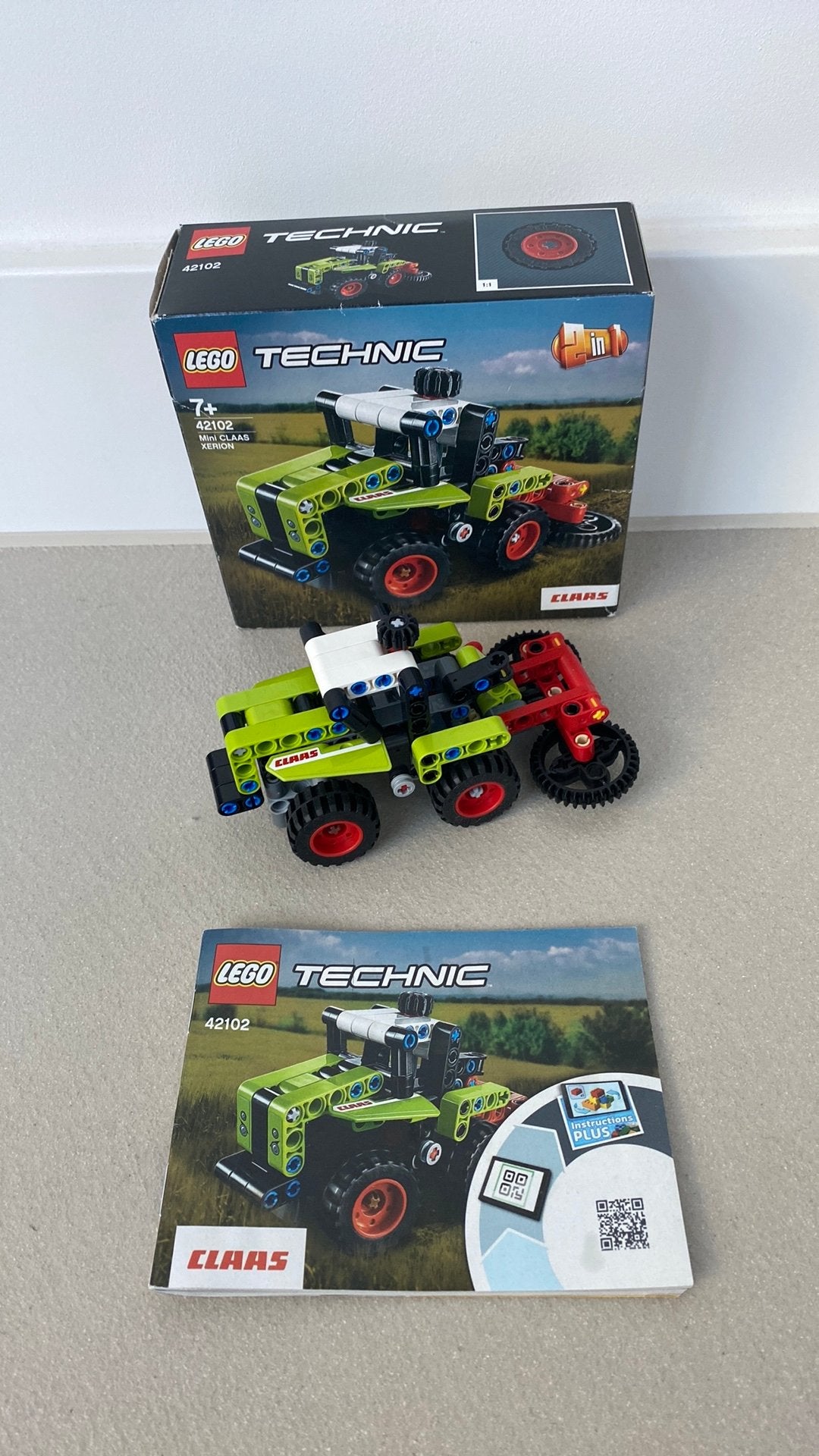 Lego 42102 Technic Claas Xerion, Ophalen of Verzenden, Zo goed als nieuw