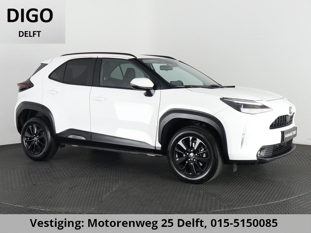 Toyota Yaris Cross 1.5 HYBRIDE BUSINESS AUTOMAAT GARANTIE 3-, Stof, Gebruikt, 116 pk, Wit