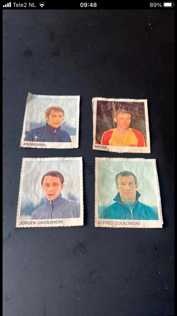 Vorwarts berlin 1-0 panini 1970-1971, Verzamelen, Ophalen of Verzenden, Gebruikt, Buitenlandse clubs, Poster, Plaatje of Sticker