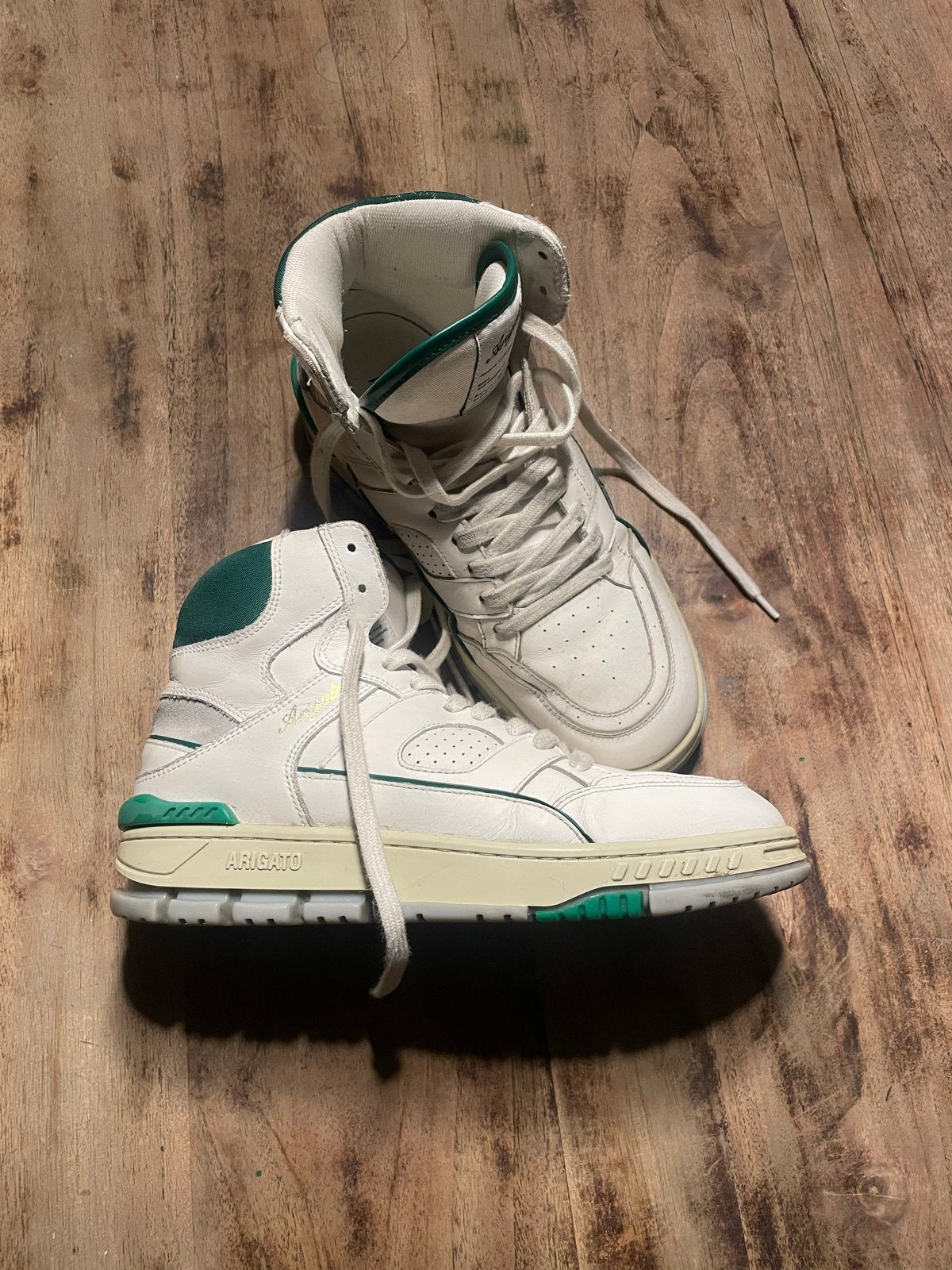 Axel Arigato Area Hi sneakers - Maat 42, Ophalen of Verzenden, Gedragen, Wit, Sneakers of Gympen