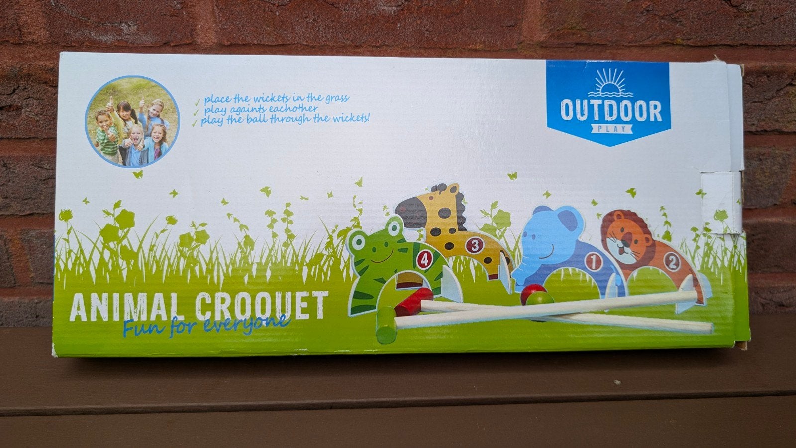 Dieren Croquet Spel - Leuk Outdoor Plezier, Ophalen, Zo goed als nieuw