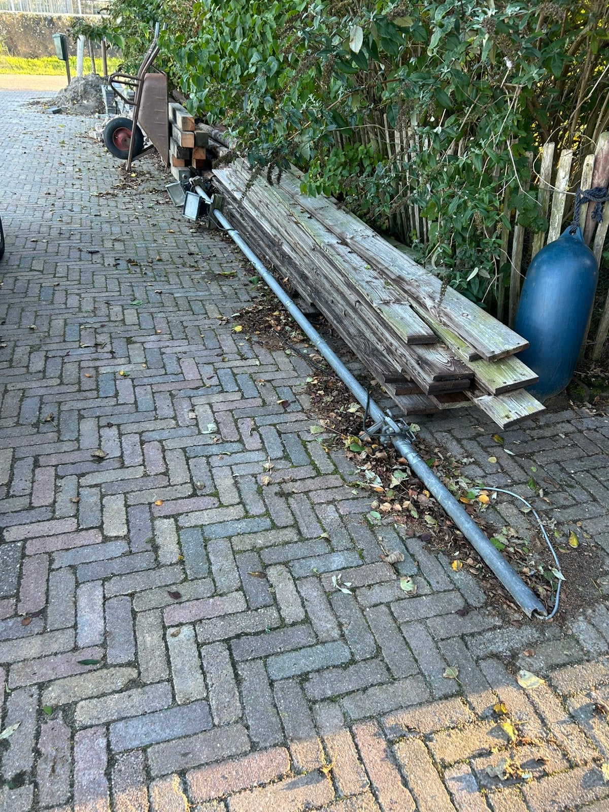 Lichtmast paardenbak