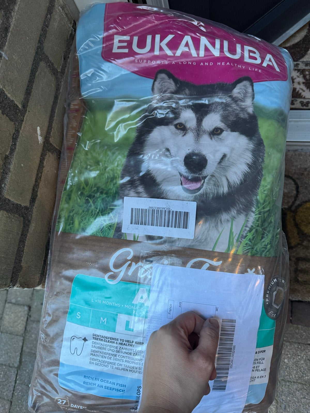 EUKANUBA GRAIN FREE ADULT, Ophalen, Hond