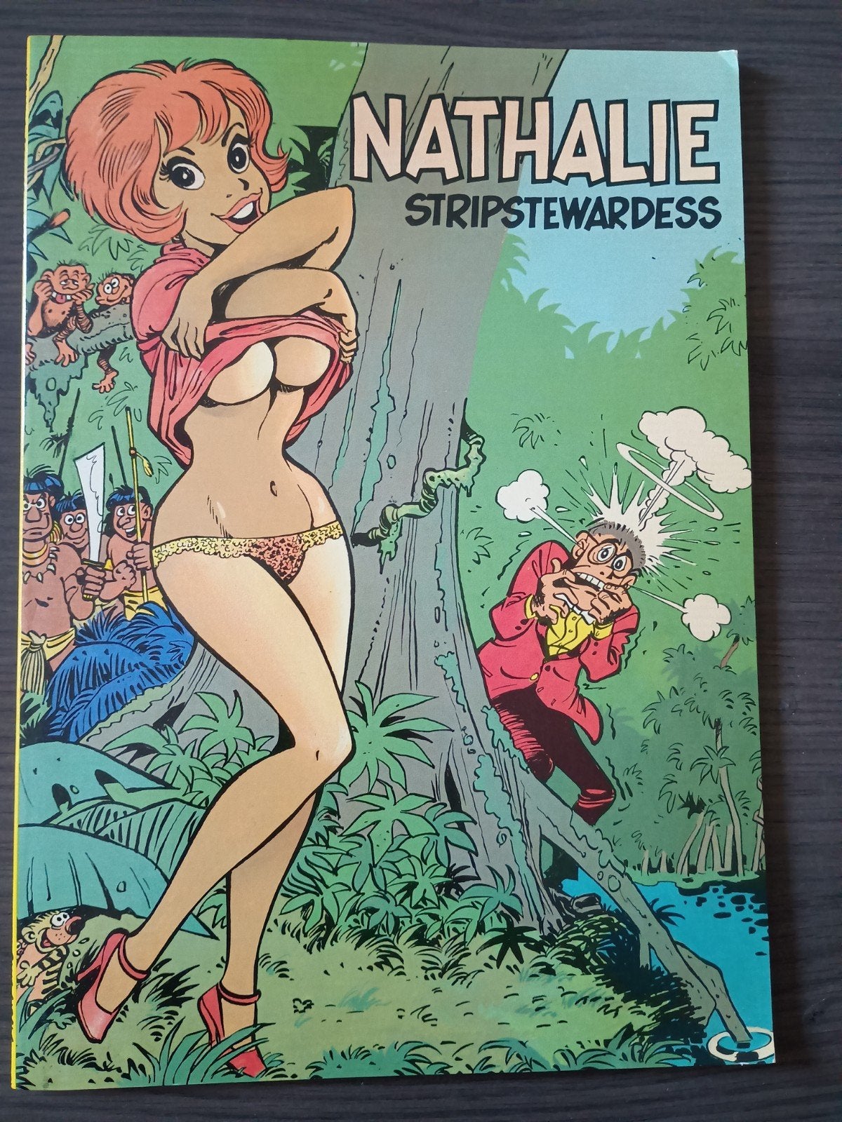 Nathalie strip stewardess, Eén stripboek, Ophalen of Verzenden, Zo goed als nieuw