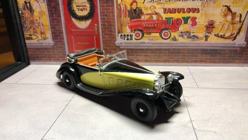 Ixo 1:43 DELAGE D8 SS Cabriolet Fernandez 1932, Ophalen of Verzenden, Zo goed als nieuw, Auto, Overige merken