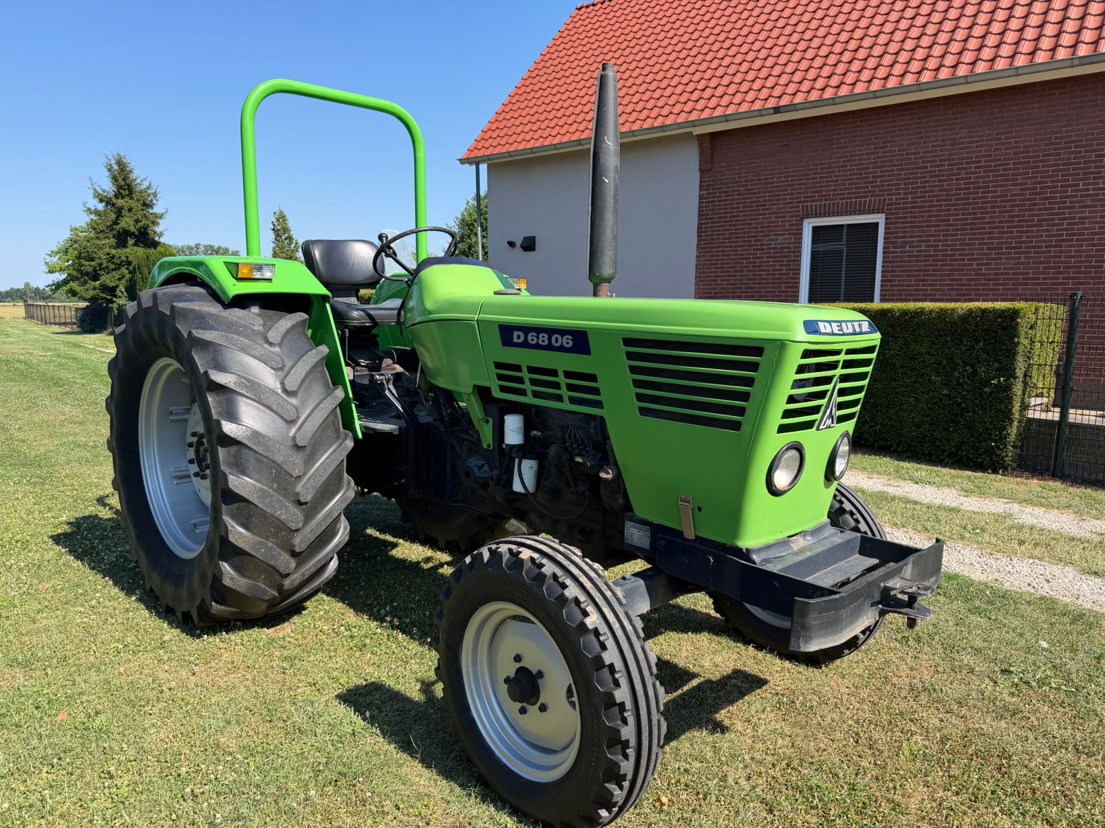 Deutz D6006 tractor, Ophalen of Verzenden, Gebruikt, Tot 80 Pk, Deutz - Fahr