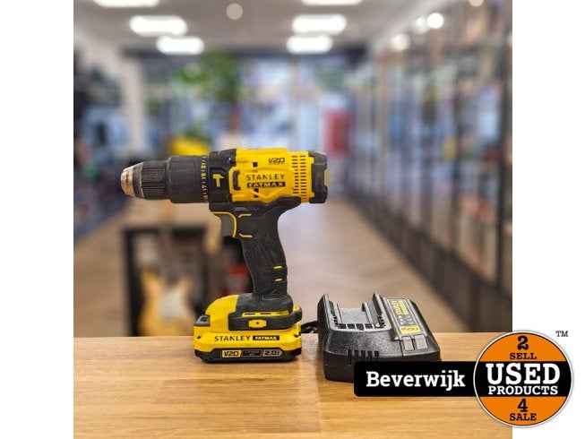 Stanley SFMCD711 Schroefklopboormachine - Prima!, Stanley, Zo goed als nieuw, Support@stanley.com, 1000 Stanley Drive, New Britain, 
CT 06053
USA