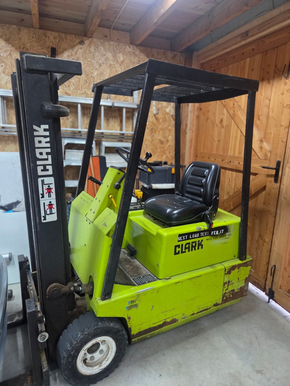 Elektrische Clark Heftruck TM 15 L - Goede Staat, Ophalen, Heftruck, 1000 tot 2000 kg, Clark