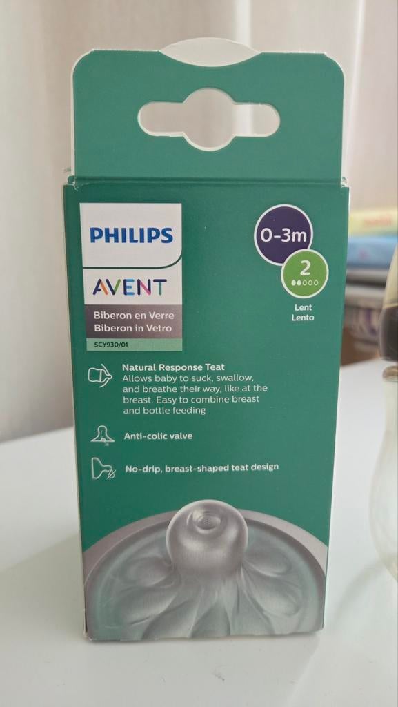 NEW! 3 baby feeding bottles Philips avent, Ophalen of Verzenden, Nieuw, Overige typen