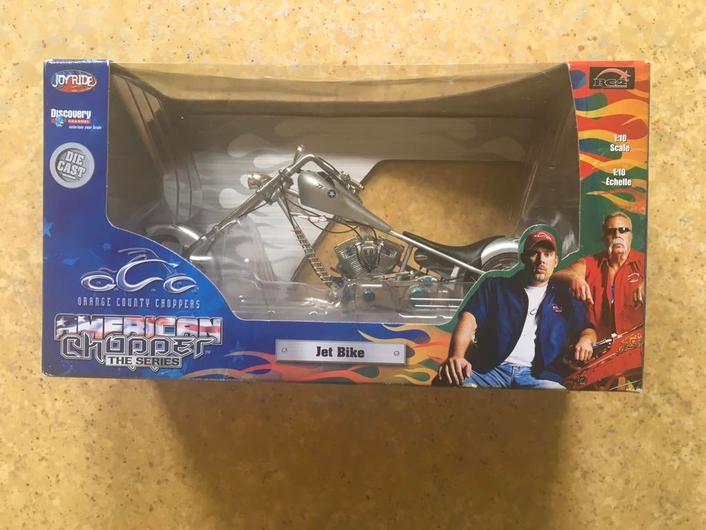 OCC American Chopper Series 1/18 Jet Bike, Ophalen of Verzenden, Zo goed als nieuw, Overige merken