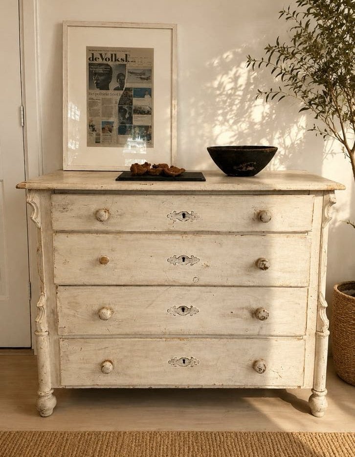 Antiek drawers, Ophalen of Verzenden