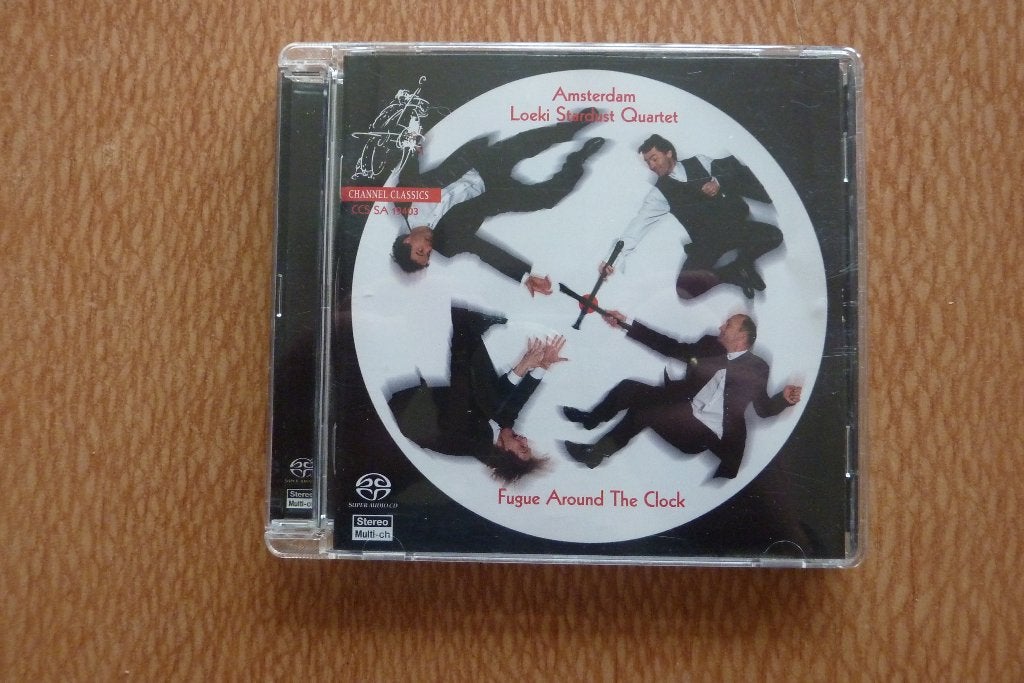 Amsterdam Loeki Stardust Quart – Fugue Around The Clock SACD, Gebruikt, Overige typen, Ophalen of Verzenden, Classicisme