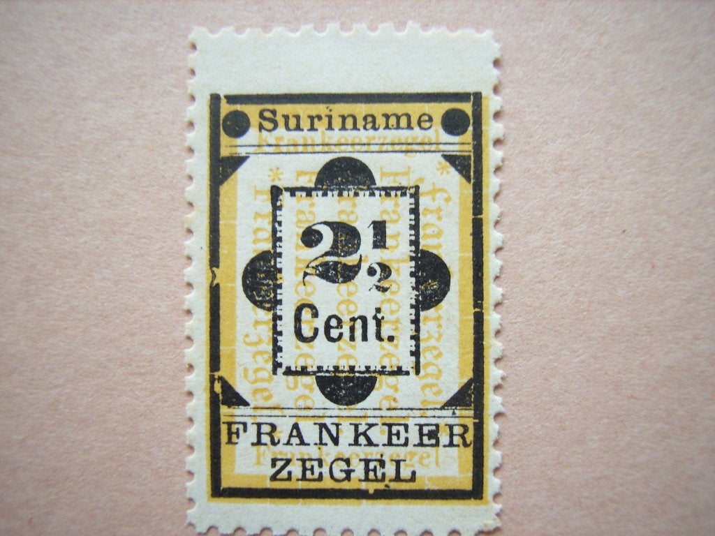 BL   Suriname 22 Pf, Ophalen of Verzenden, Postfris