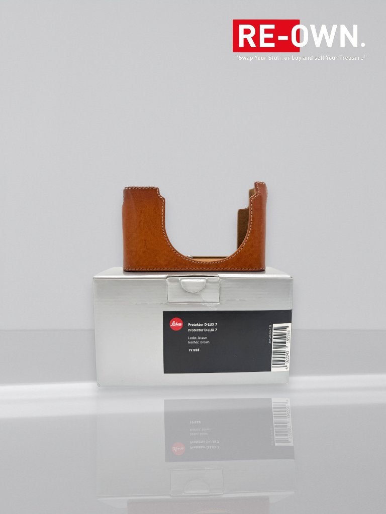 Leica D-Lux 7 Protector 19558 Bruin | Topstaat | Origineel, ., Ophalen of Verzenden, Zo goed als nieuw, Overige merken