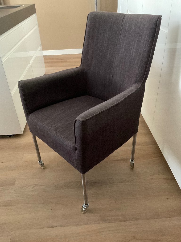 Eetkamer stoelen (2), Ophalen, Gebruikt, Twee, Stof