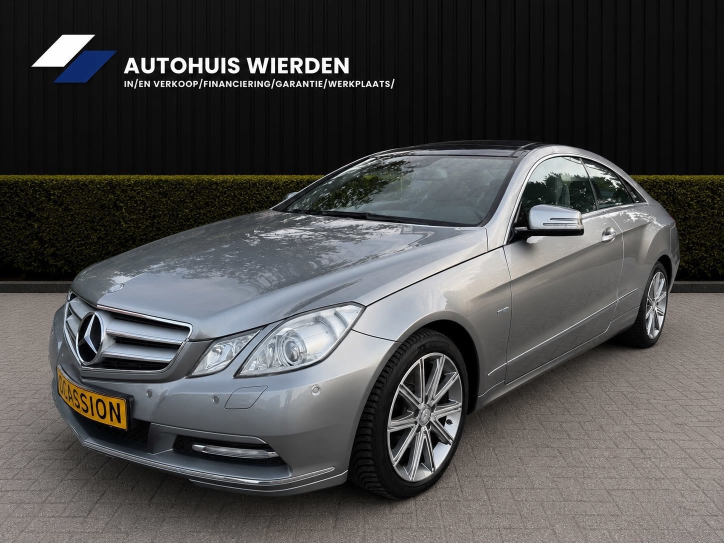 Mercedes-Benz E-klasse Coupé 350 BlueTEC Edition Sport, Auto's, Automaat, Gebruikt, Bedrijf, Zilver of Grijs
