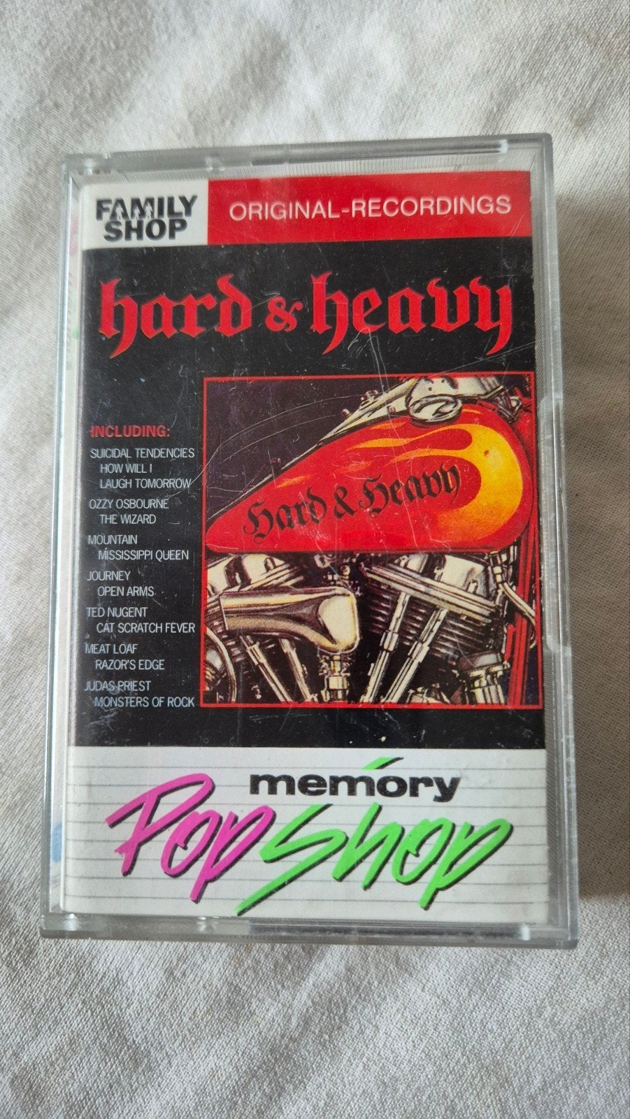 Muziekcassette Hard & Heavy hardrock en heavy metal verzamel, Gebruikt, 1 bandje, Ophalen of Verzenden, Origineel