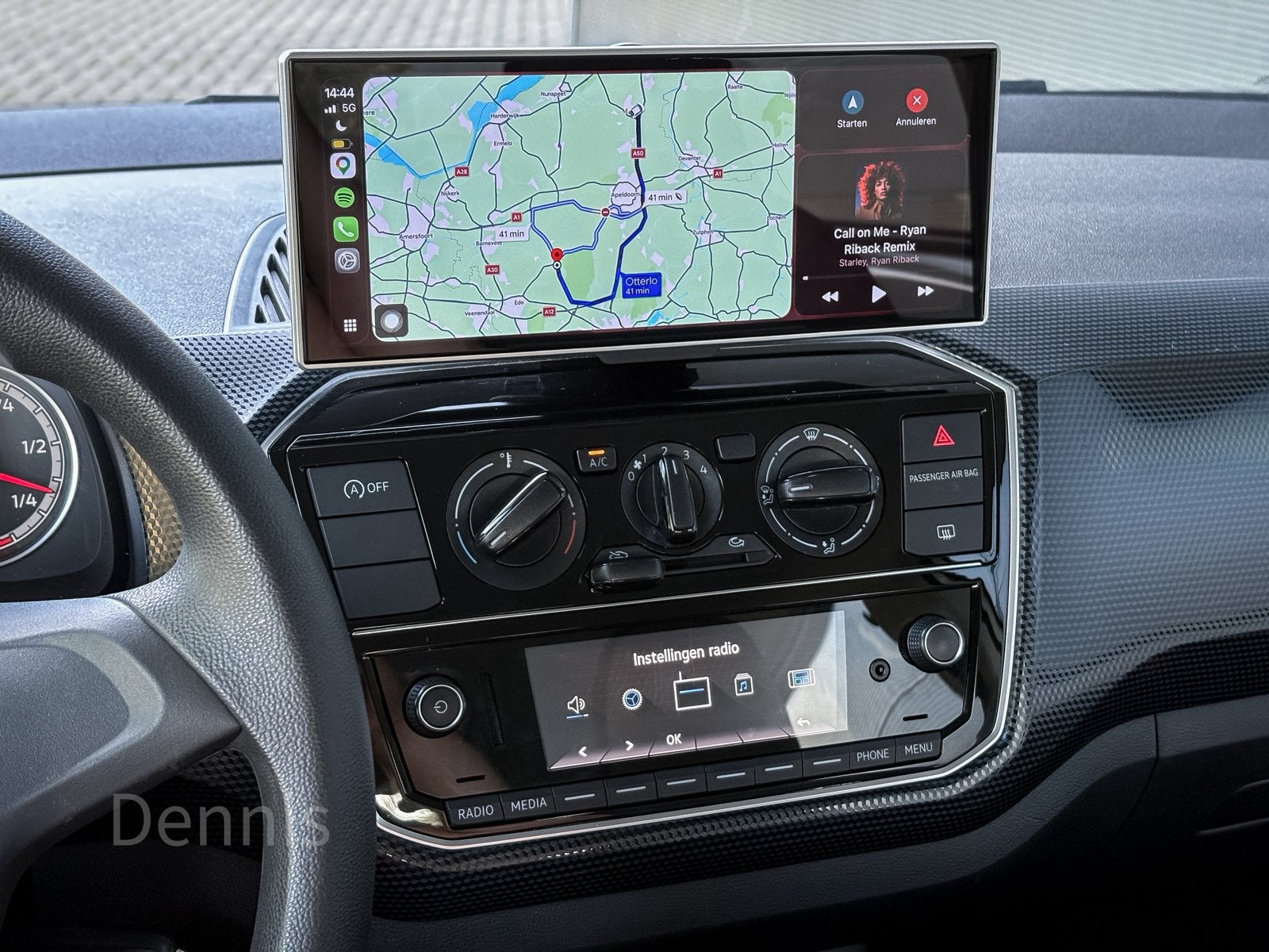 CarPlay & Android Auto scherm – VW Up! / Citigo / Mii, Auto diversen, Verzenden, Nieuw