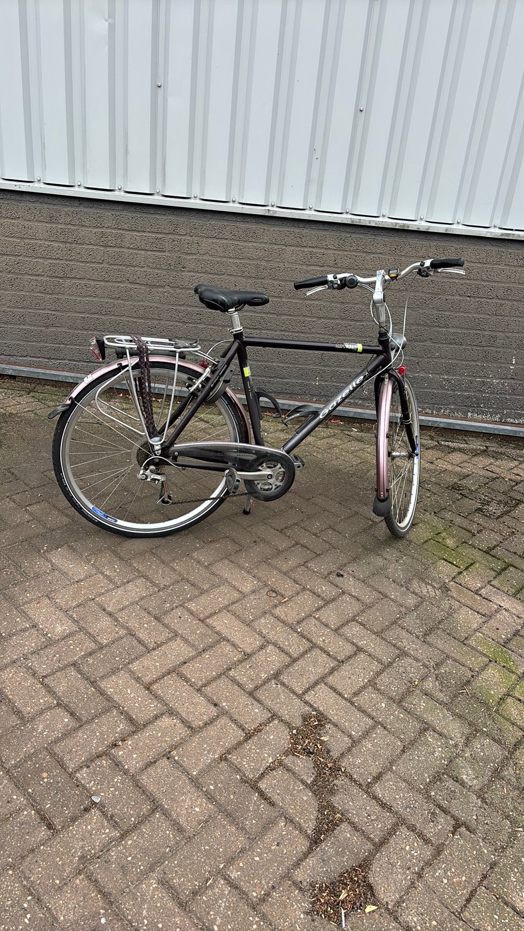Gazelle riacho herenfiets, Ophalen, Versnellingen, Zo goed als nieuw, 57 tot 61 cm