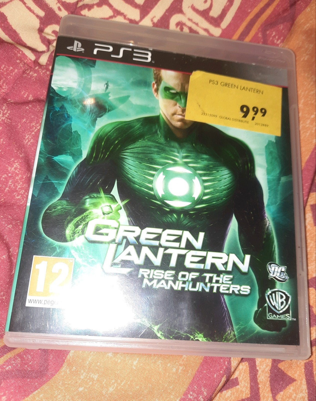 Green Lantern Rise Of The Manhunters (Ps3) (geen handleiding, Gebruikt, 1 speler, Vanaf 12 jaar, Ophalen