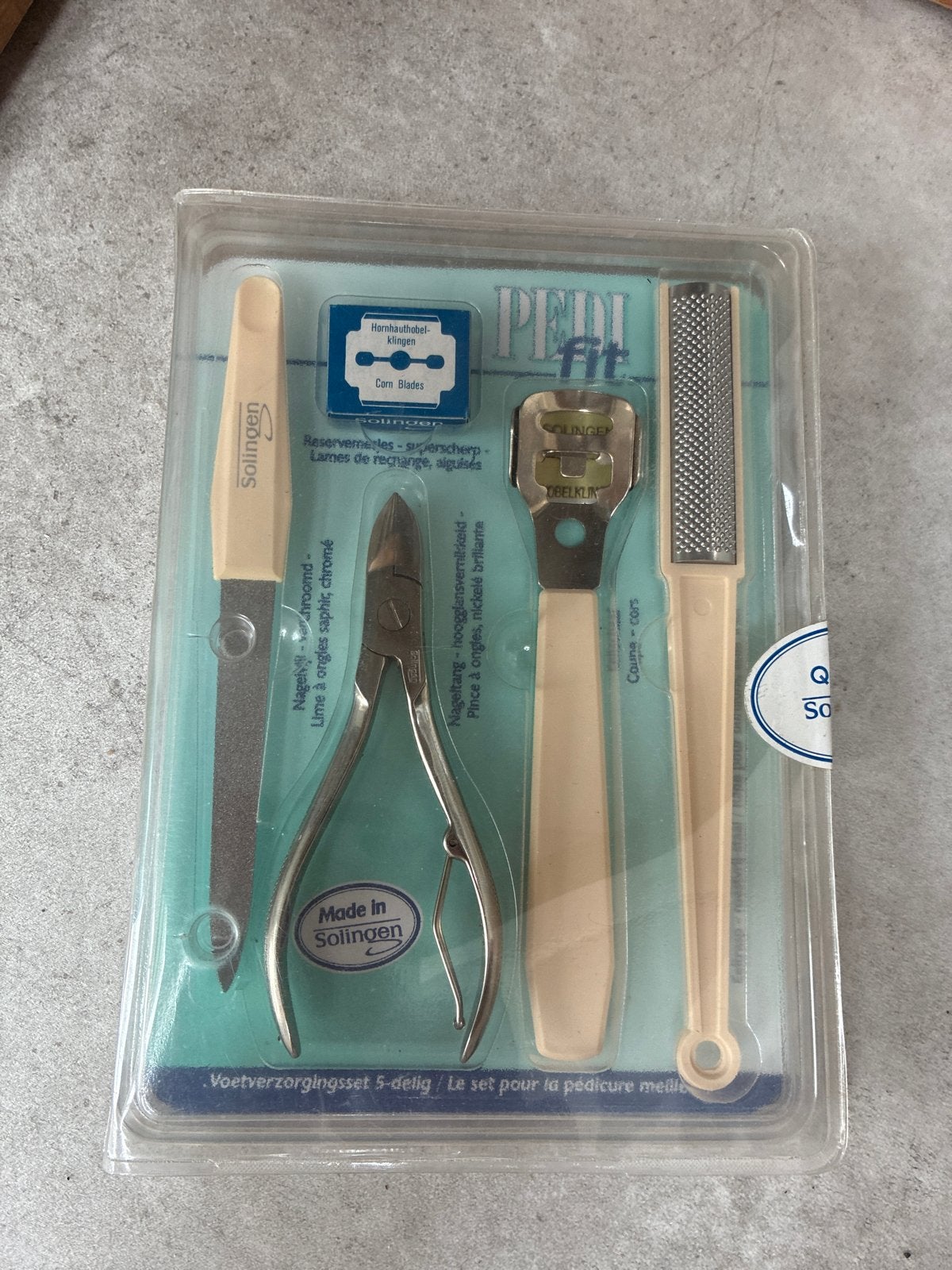 Pedi-fit Pedicureset 5-delig - Nieuw in verpakking, Ophalen of Verzenden, Nieuw, Overige typen