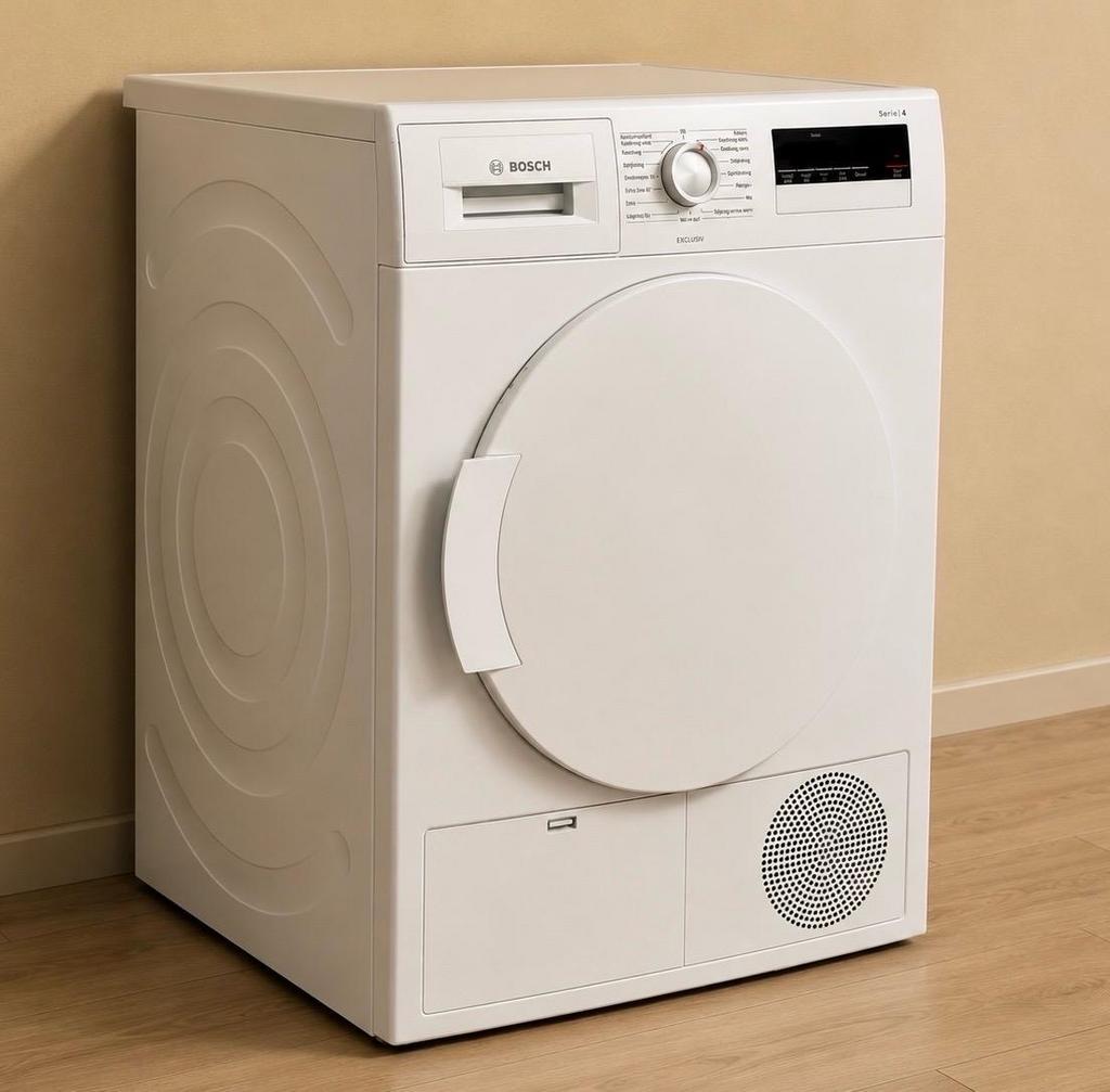 Bosch Serie 4 WTN85383NL Condensdroger - Zo goed als nieuw, Ophalen, 8 tot 10 kg, Zo goed als nieuw, Voorlader