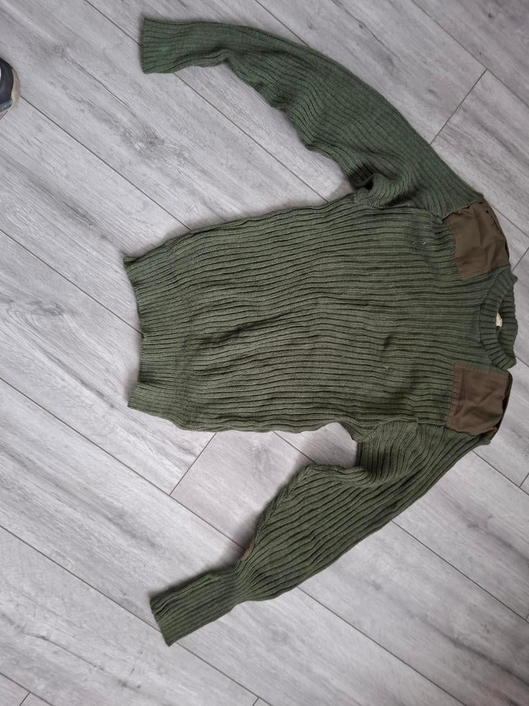 Vintage REMPLOY Commando Trui - Maat 3 (M), Ophalen of Verzenden, Gedragen, Groen, REMPLOY