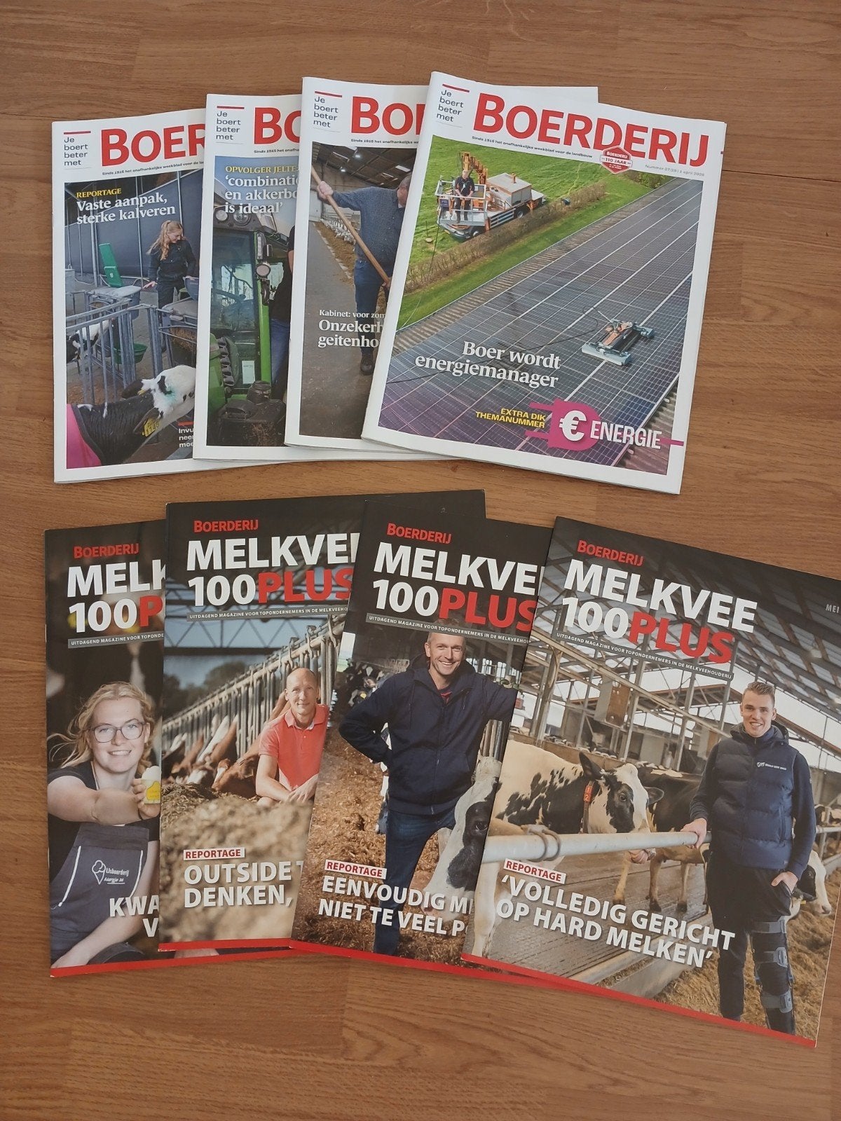 8 x Tijdschrift Boerderij, Ophalen of Verzenden, Zo goed als nieuw