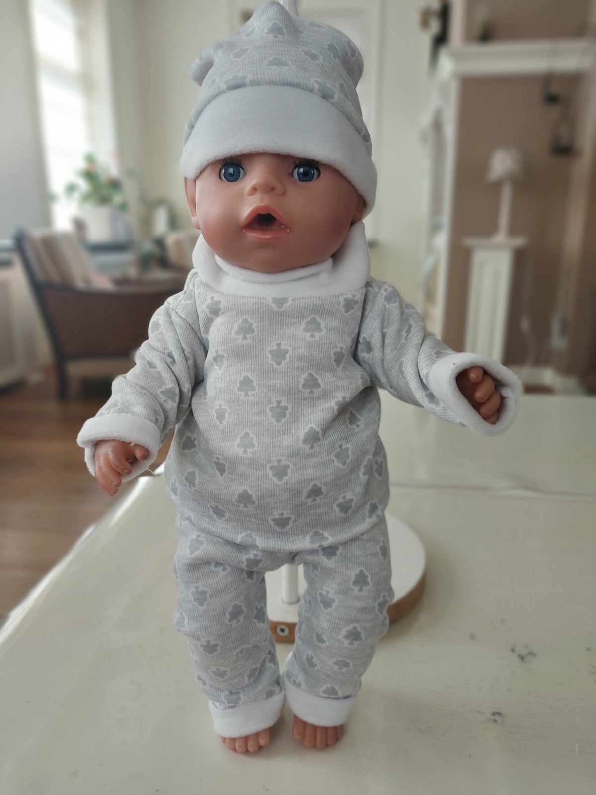 Warme set baby born pop 43cm, Ophalen of Verzenden, Nieuw, Babypop