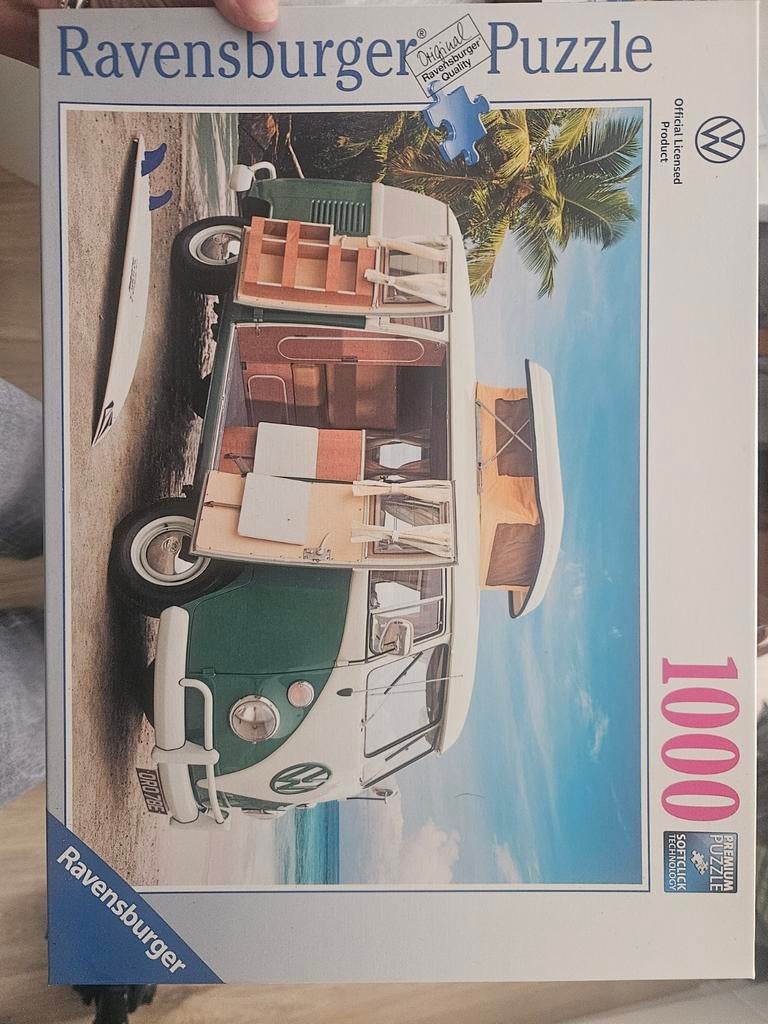 Ravensburger puzzel VW bus 1000 stukjes, Ophalen of Verzenden