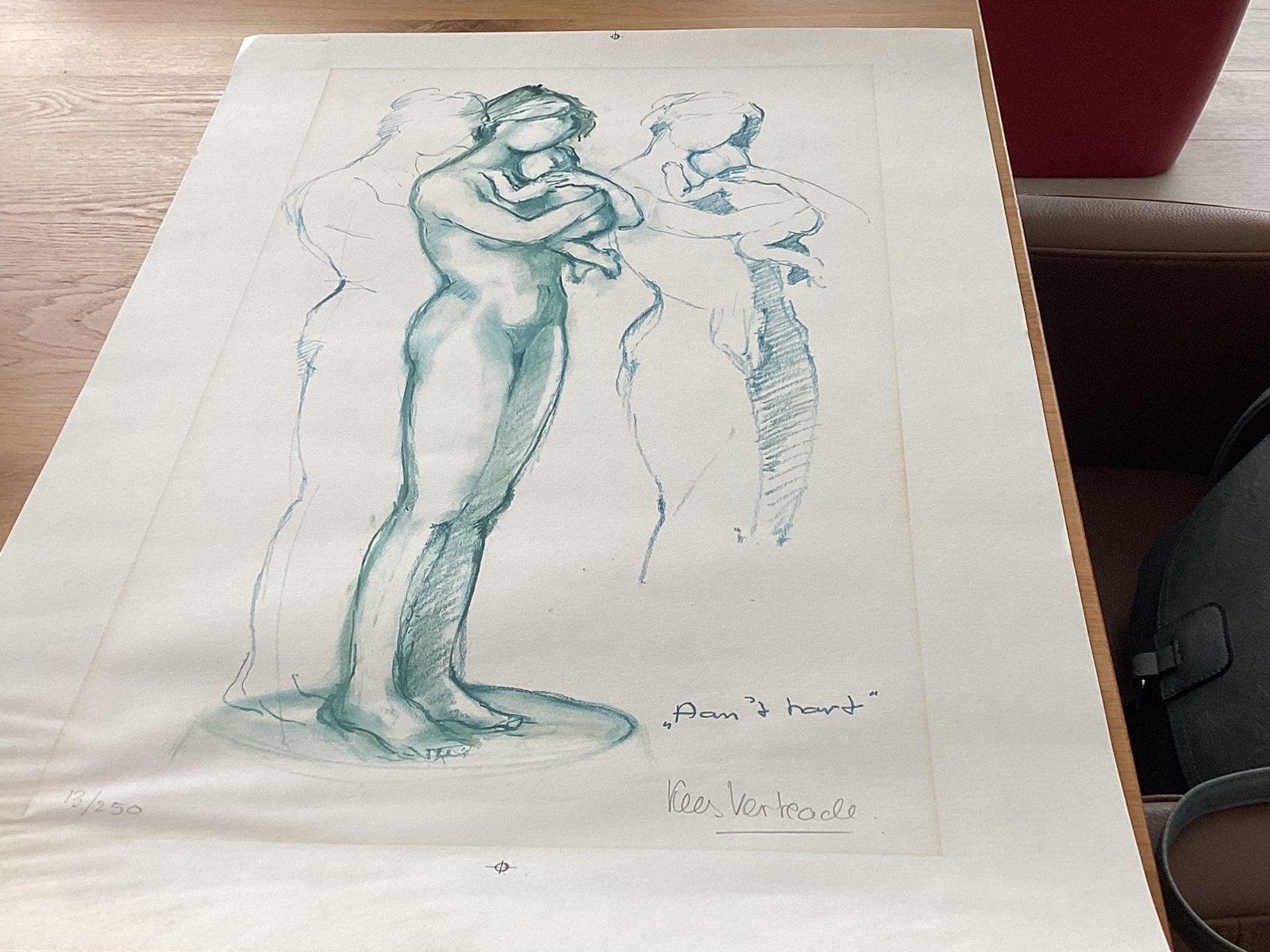 Kees Verkade, Ophalen, Gesigneerd