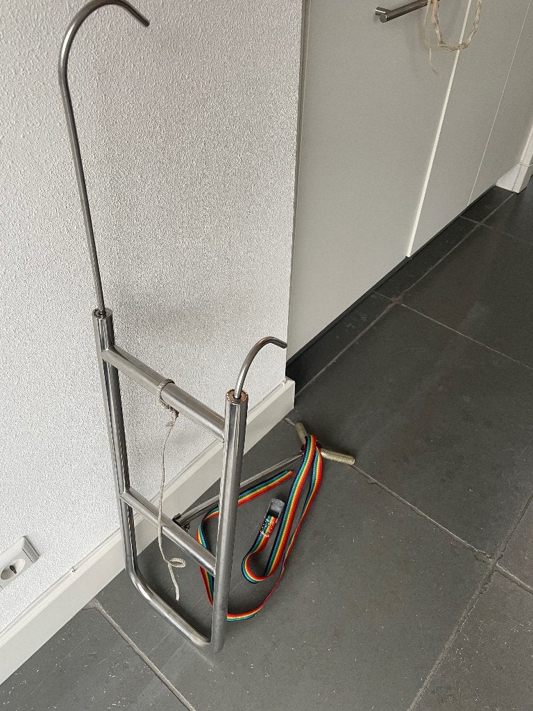 RVS zwemtrap voor boeg, Ophalen of Verzenden, Gebruikt, Overige typen